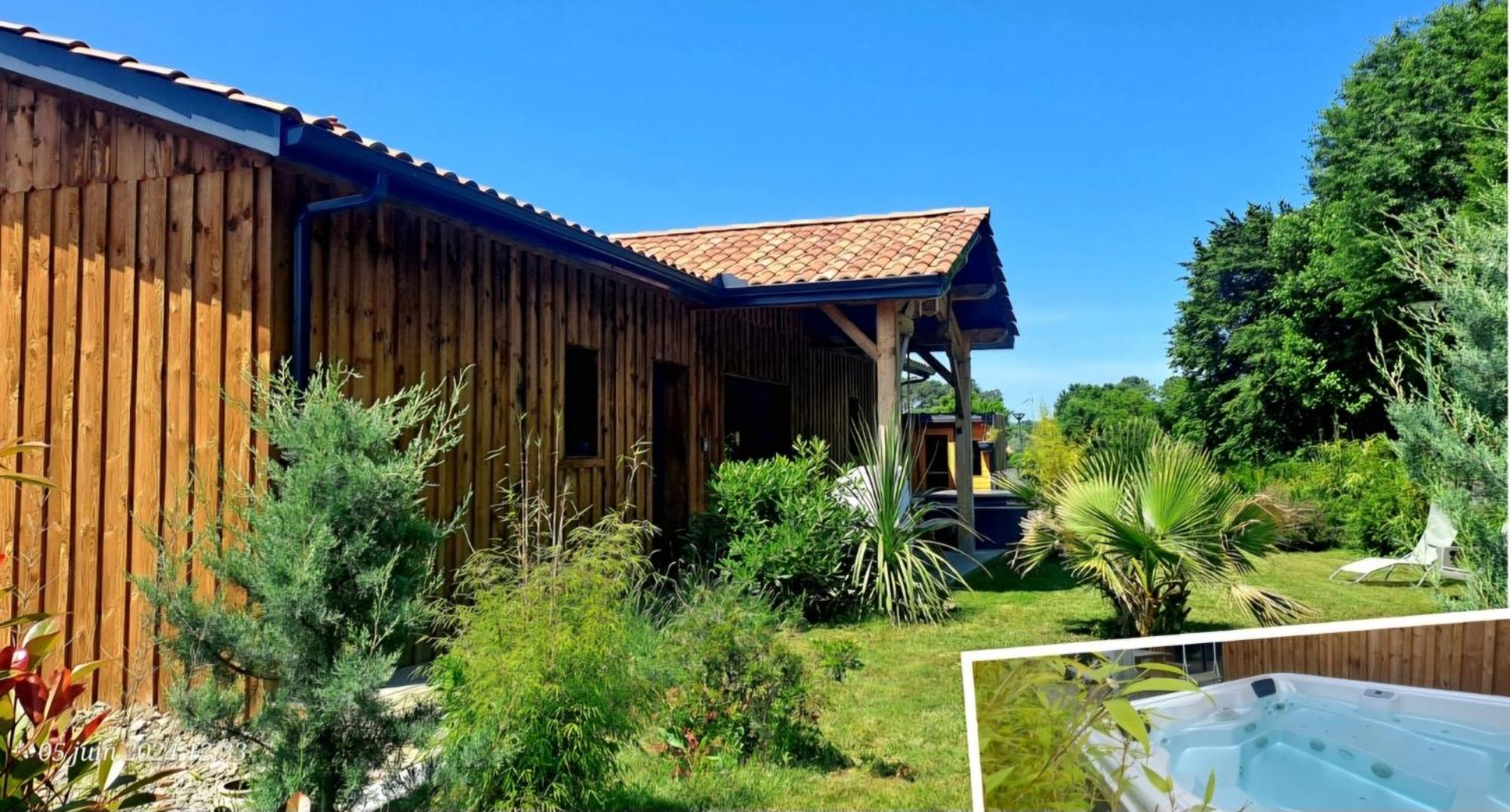 Les Bord'Oceanes Sauna & Spa Villa Marensine Et Villa Oyat Vielle-Saint-Girons Exterior foto